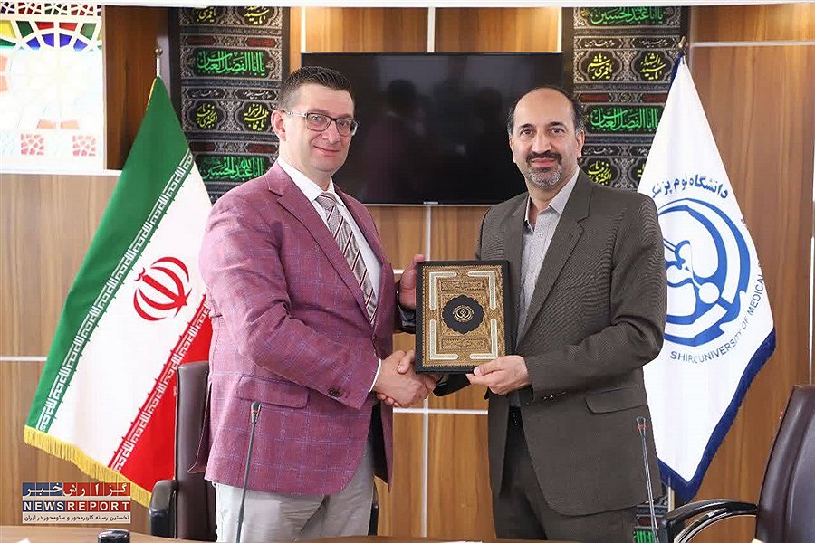 تفاهم نامه همکاری دانشگاه علوم پزشکی شیراز و انجمن اورولوژی اوراسیا منعقد شد