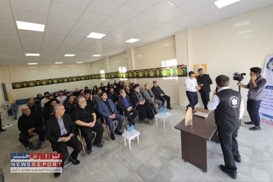 برگزاری آیین افتتاحیه پایگاه اورژانس خیری پیش بیمارستانی جواد الائمه